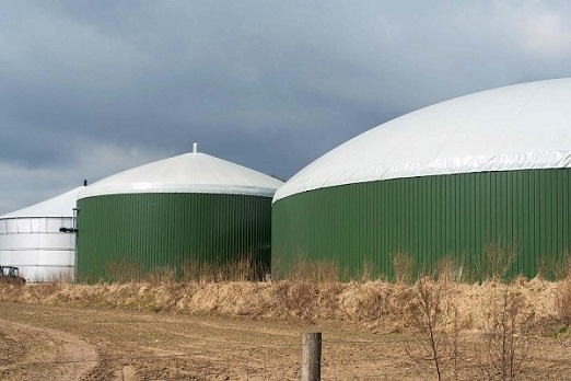 large scale anaerobic digester plant