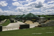 Anaerobic digester plant producing power from waste to make cheese at Wyke Farms