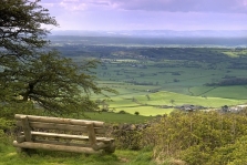 View out from Mendip Hills AONB