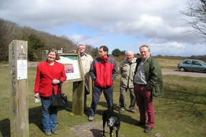 CPRE Somerset Trustees in Quantock Hills